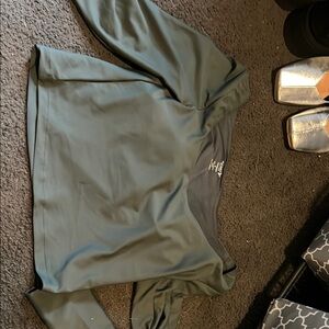 Dark Green Long Sleeve Top